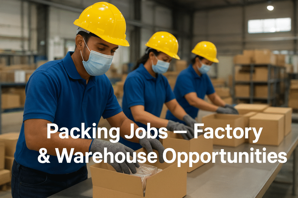 Packing Jobs – Opportunities in India and Abroad